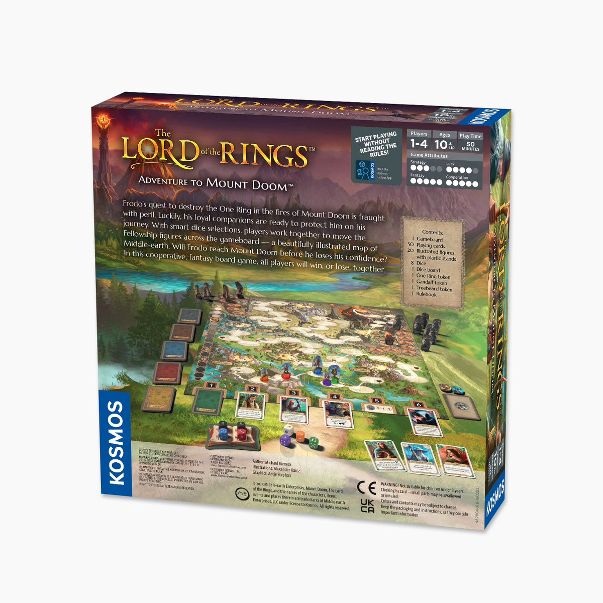 Lord of the Rings: Adventure to Mount Doom - Board Game