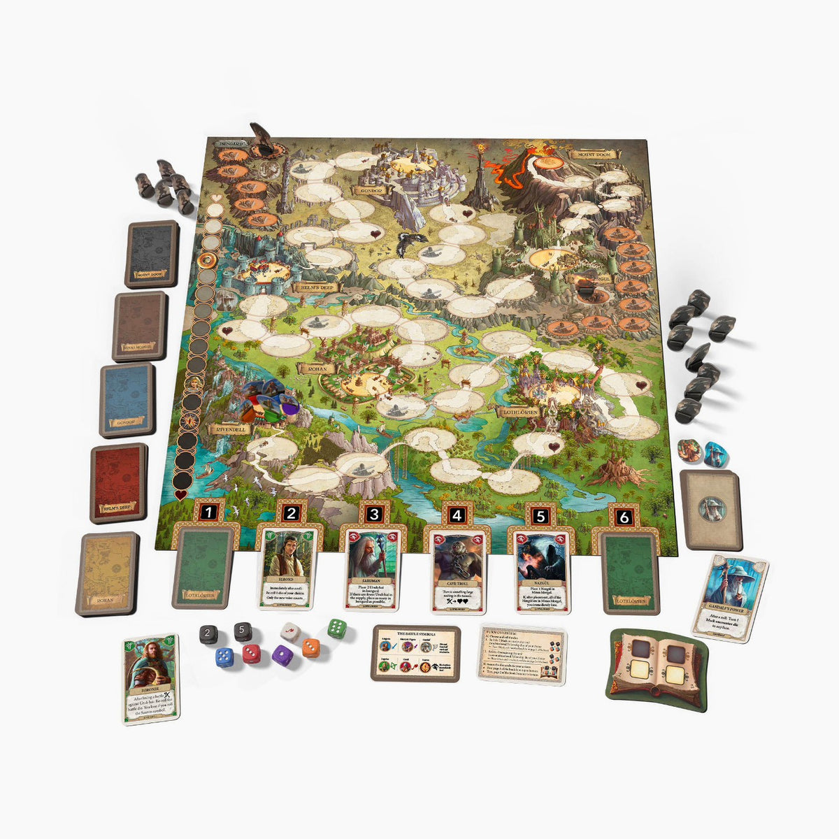 Lord of the Rings: Adventure to Mount Doom - Board Game